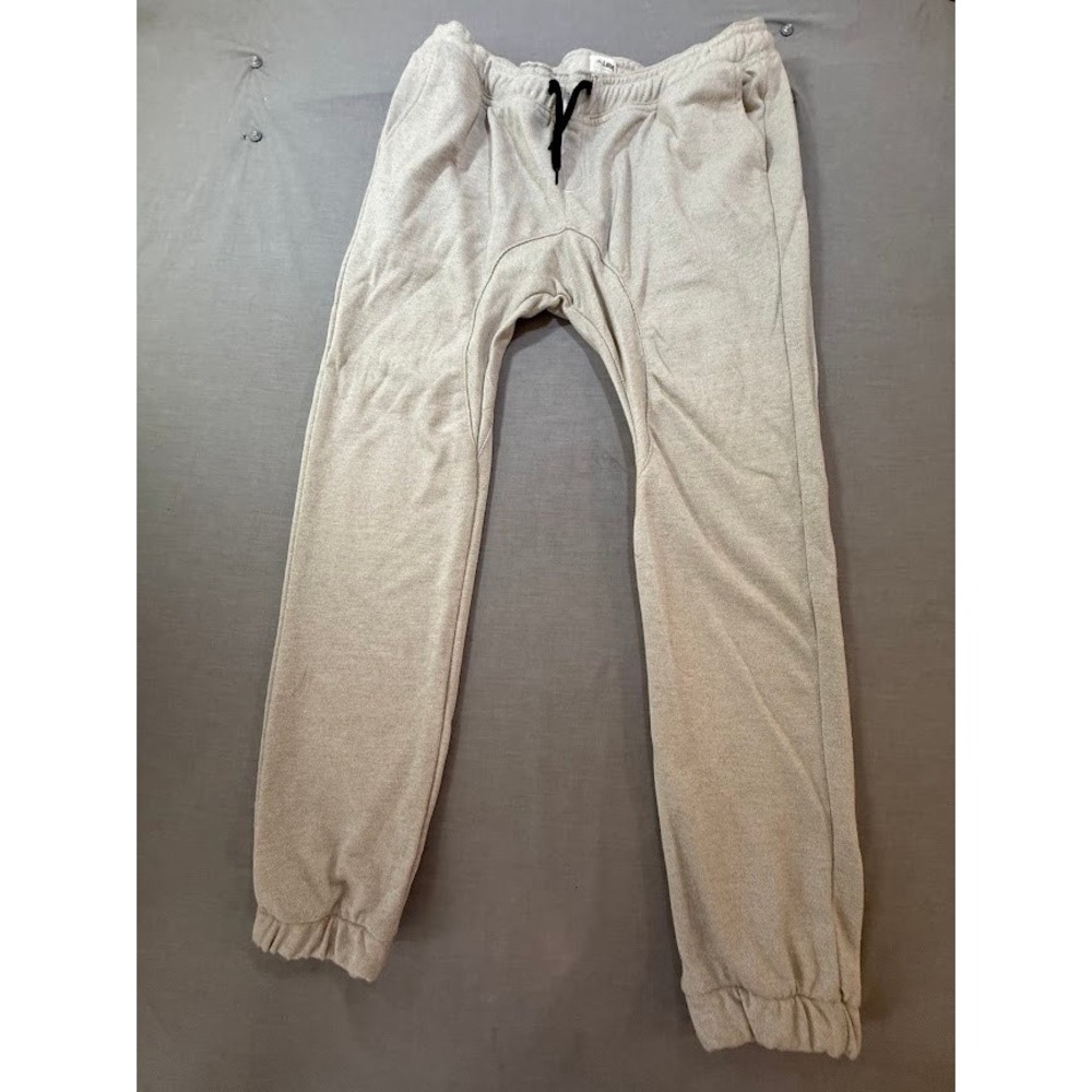 Lira Mens Linen Joggers Lounge Pants Mens 38 Drawstring Casual Activewear 36X30.
